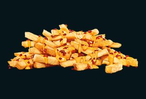 Cheddar et Oignon fries